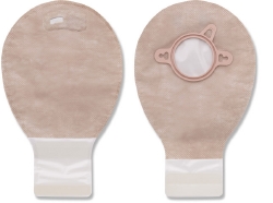 New Image 2-Piece Mini Drainable Pouch 2-3/4", Lock N Roll, Transparent
