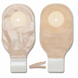 Premier 1-Piece Cut-to-Fit Lock 'n Roll Drainable Pouch with SoftFlex (Standard Wear) Skin Barrier 2-1/2"