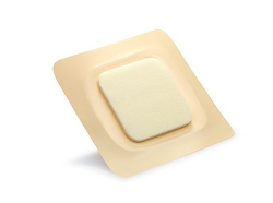 PermaFoam Comfort Adhesive Standard Island Foam Dressing 8" x 8"