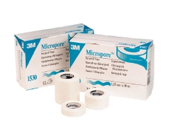 Micropore Standard Hypoallergenic Paper Surgical Tape 1" x 10 yds.