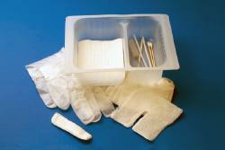 Basic Tracheostomy Care Standard Kit with Coated Paper Lid