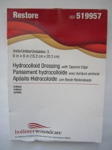 Restore Plus Conformable/Tapered Edge Wound Care Dressing 6" x 8"