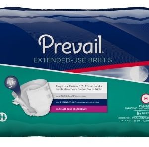 Prevail PM Extended Wear Brief Medium 32" - 44"