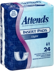 Attends Light Insert Pad 3-3/4" x 11-1/2"