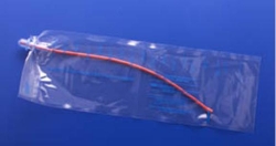 MMG Red Rubber Closed System  Intermittent Catheter 14 Fr