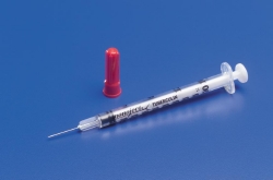 Monoject Rigid Pack Insulin Syringe 28G x 1/2", 1/2 mL (100 count)