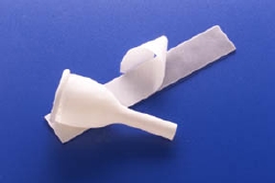 MMG Golden Drain External Catheter with Foam Strap, Medium