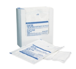 Non-Woven Sterile Tracheostomy/Drain Sponge 2" x 2", 6-Ply