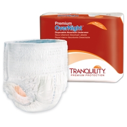 Tranquility Premium OverNight Disposable Absorbent Underwear Small 22" - 36"