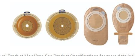 SenSura Flex 2-Piece Cut-to-Fit Convex Light Standard Wear Skin Barrier 5/8" - 1-3/4"