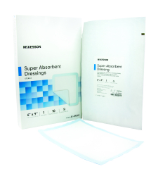 Xtrasorb Super Absorbent Dressing 6" x 9"