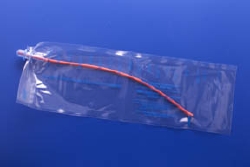 MMG Red Rubber Closed System Intermittent Catheter Kit 12 Fr