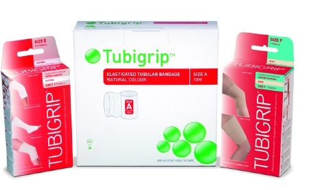 Tubigrip Elasticated Tubular Bandage, Natural, Size D, 3" x 10 yds. (Large Arm, Medium Ankle, Small Knee)