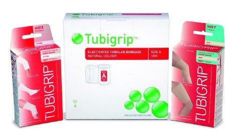 Tubigrip Elasticated Tubular Bandage, Natural, Size G, 4-1/2" x 10 yds. (Large Thigh)