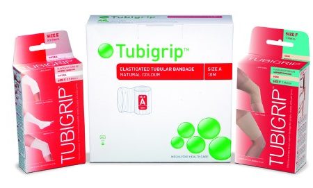 Tubigrip Elasticated Tubular Bandage, Natural, Size K, 8-1/4" x 10 yds. (Medium Trunk)