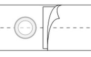 Nu-Form Support Belt 2-1/4" Opening 6" Wide 47" - 52" Waist 2X-Large