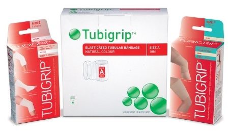 Tubigrip Elasticated Tubular Bandage, Natural, Size J, 6-3/4" x 10 yds. (Small Trunk)