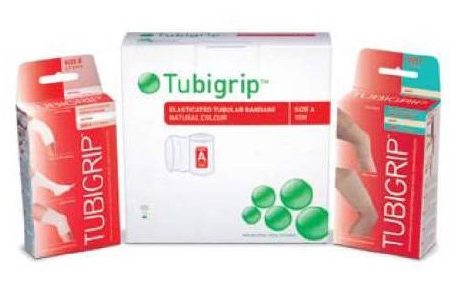 Tubigrip Elasticated Tubular Bandage, Beige, Size B, 2-1/2" x 10 yds. (Small Hand and Arm)