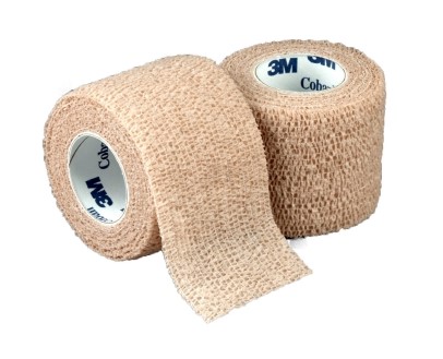 Coban Non-Sterile Self-Adherent Wrap 4" x 5 yds., Tan