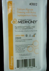 MEDIHONEY Calcium Alginate Dressing 3/4" x 12" Rope