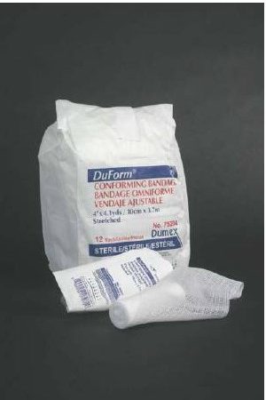 Duform Knitted Synthetic Conforming Bandage 3" x 4-1/10 yds., Sterile