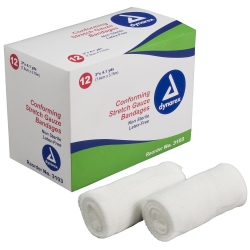 Self-Adhering Stretch Gauze Bandage 3", Nonsterile
