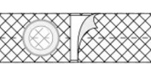 Nu-Form Support Belt 2-3/4" Opening 4" Wide 36" - 40" Waist Large
