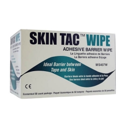 Skin Tac Adhesive Barrier Prep Wipe, 50/Box