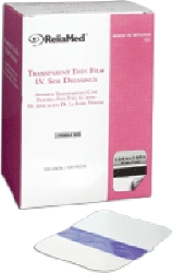 ReliaMed Sterile Latex-Free Transparent Thin Film Adhesive Dressing 6" x 8"