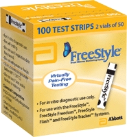 FreeStyle Blood Glucose Test Strip (100 count)