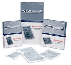 ACTISORB Silver Antimicrobial Dressing 4-1/8" x 4-1/8"