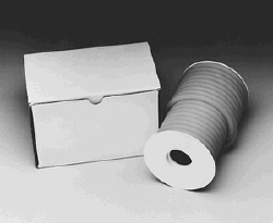 Translucent Amber Natural Rubber Drainage Tubing, 1/8" I.D. x 1/4" O.D., 50 ft.
