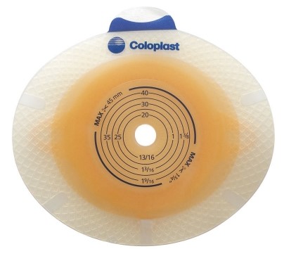 SenSura Click 2-Piece Cut-to-Fit Convex Light Standard Wear Skin Barrier 5/8" - 1-1/4"