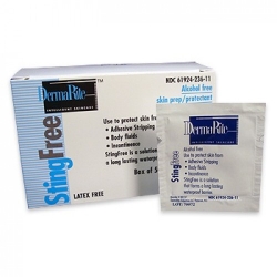 Stingfree Skin Prep Wipes, 50/Bx