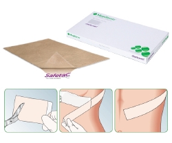 Mepiform Safetac Self-Adherent Soft Silicone Dressing 2" x 3"