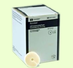 AMD Antimicrobial Foam Disc, 1" Diameter, 7mm Hole