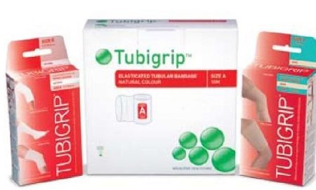 Tubigrip Elasticated Tubular Bandage, Natural, Size A, 1-1/2" x 10 yds. (Infant Feet and Arm)