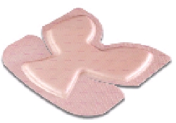 ALLEVYN Gentle Border Silicone Gel Adhesive Hydrocellular Dressing 23 cm x 23-1/5 cm Heel