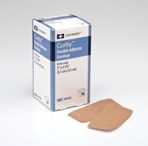 Curity Fabric Adhesive Bandage 2" x 3-3/4"