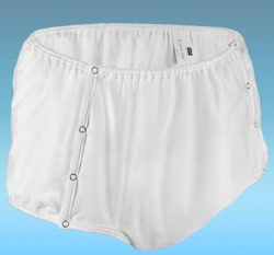 CareFor 1-Piece Snap-on Brief with Waterproof Safety Pocket X-Large