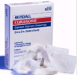 Curasorb Calcium Alginate Dressing 4" x 5-1/2" Rectangle