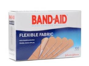 Band-Aid Flexible Fabric Adhesive Bandage 1" x 3"
