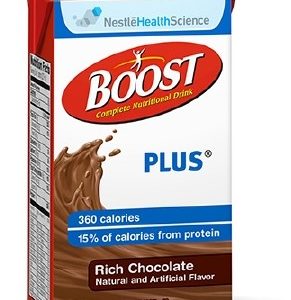 BOOST PLUS, Rich  Chocolate, 8 fl Ounce  Tetra Brik