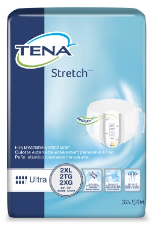TENA Bariatric Stretch Brief 2X-Large 64" - 70"