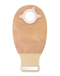 Natura + Drainable Pouch with"visiClose, Transparent, Standard 70mm, 2 3/4"