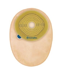 Esteem + One-Piece Cut-to-Fit Closed-End Pouch, Modified Stomahesive, Filter, Opaque, 2 2/5" by 2 3/4"