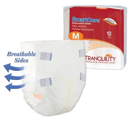 Tranquility SmartCore Brief Medium 32" - 44", White