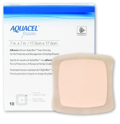 Aquacel Adhesive Gelling Foam Dressing 7" x 7"