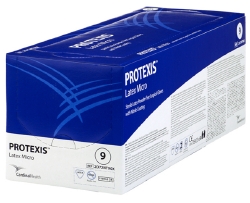Protexis Latex Micro Surgical Gloves, Powder-Free, Sterile, Nitrile Coating, Size 8