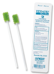 Toothette Plus Swab with Alcohol-free Mouthwash